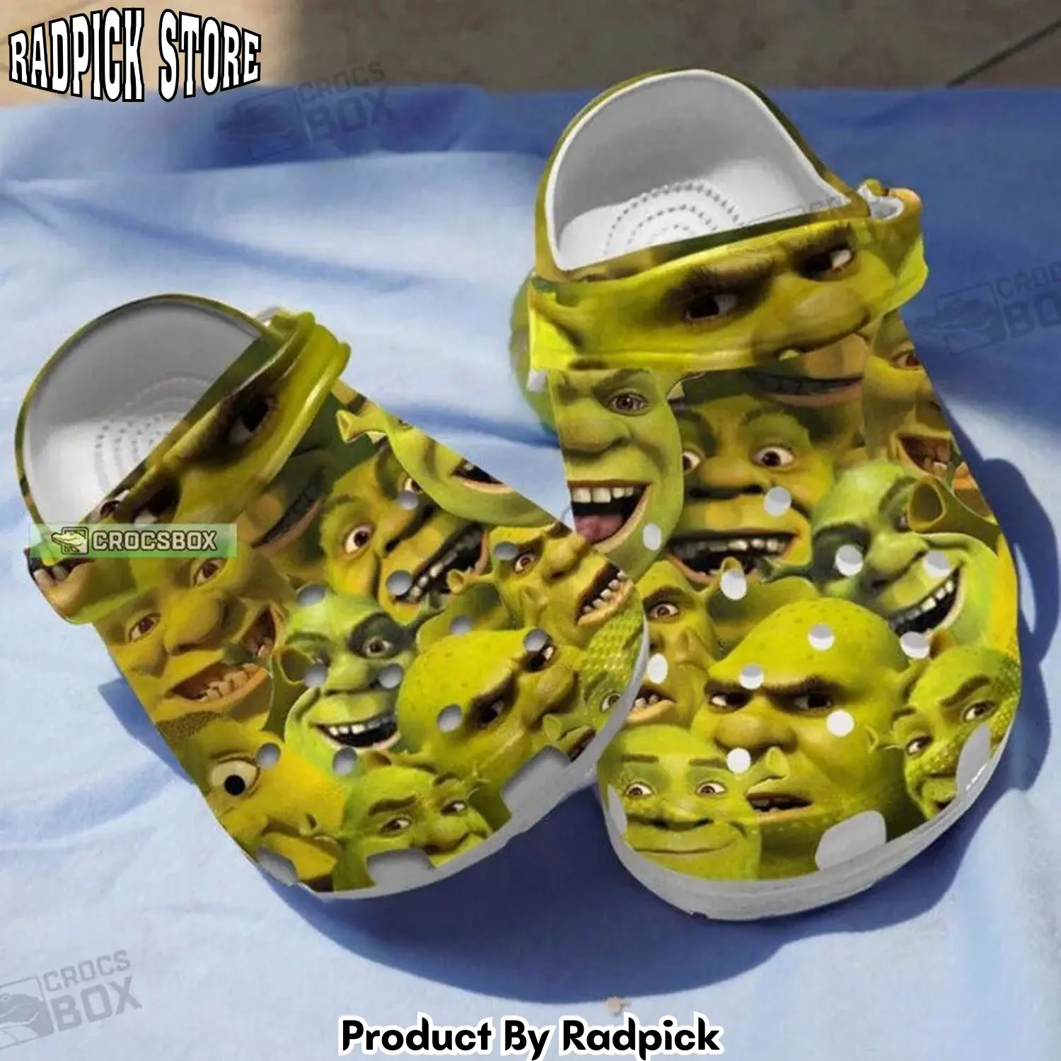 Radpick adventures of shrek crocss shrek funny gift rp6528332
